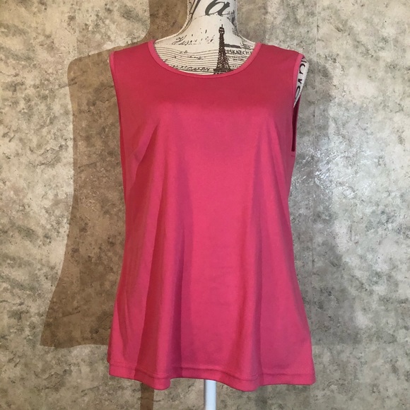 Christopher Banks 3/4 Sleeve Pink Fern Blouse - Picture 2 of 8